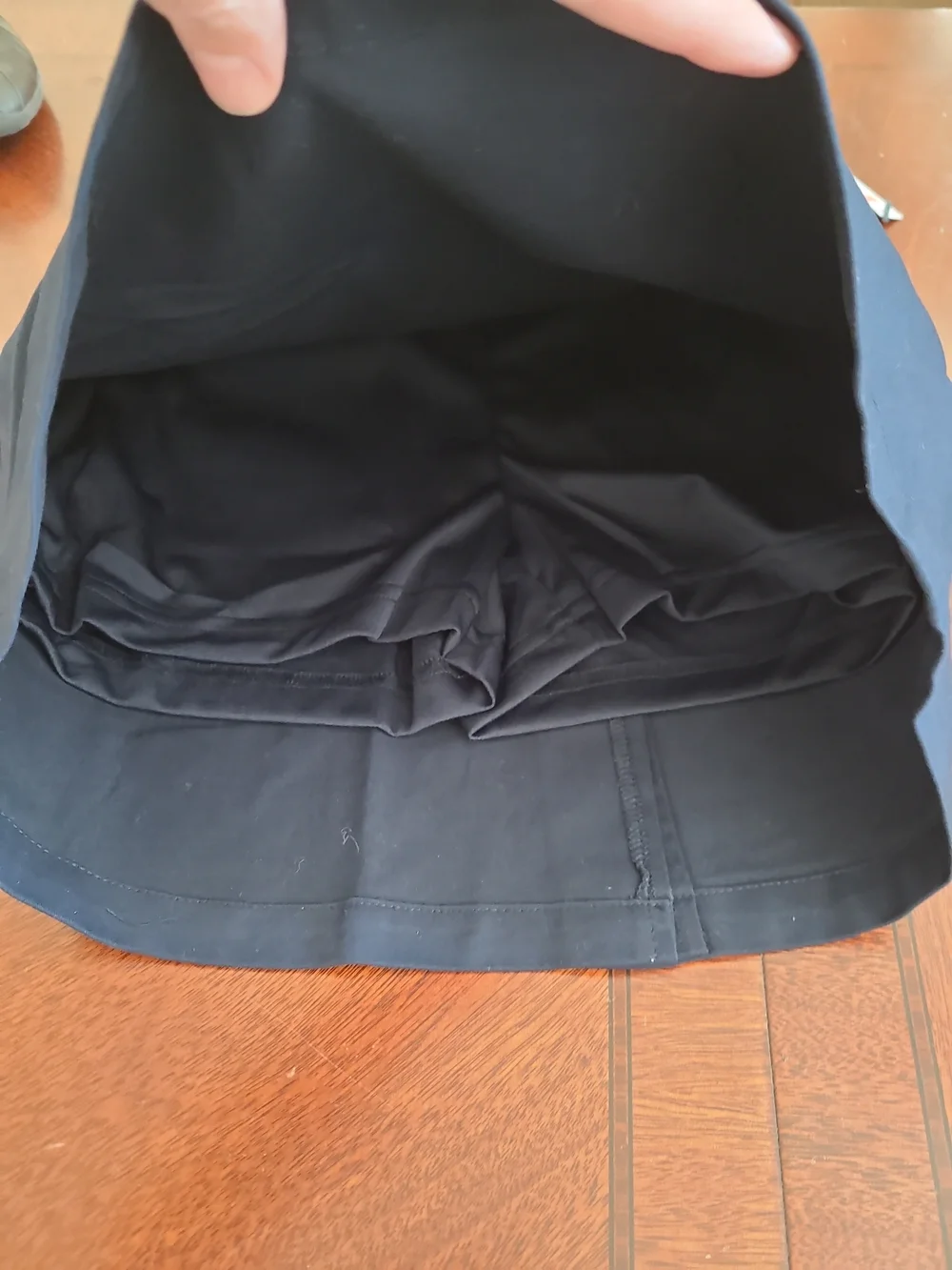Tommy Hilfiger Girls Navy Blue A-line School Uniform Skirt Skort Size 8